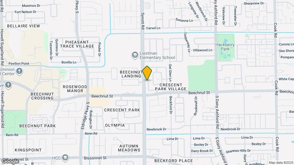 8042 Montague Manor Ln Mapa y Detalles de la Ubicación