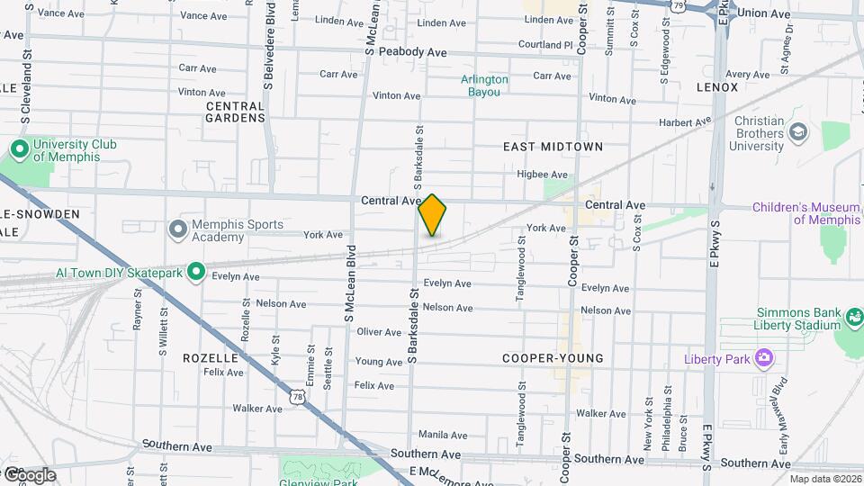 779-781 Metcalf Pl Map and Location Details