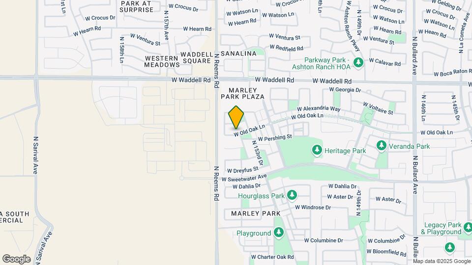 15390 W Old Oak Ln Mapa y Detalles de la Ubicación