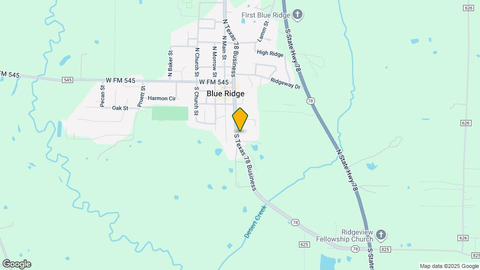 505 S Texas 78 Business Map and Location Details