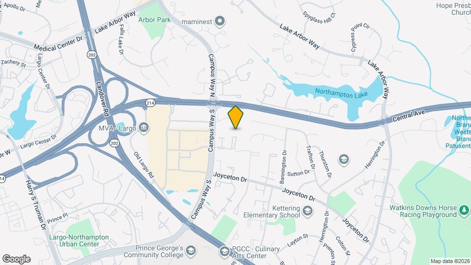 10611 Campus Way S Map and Location Details
