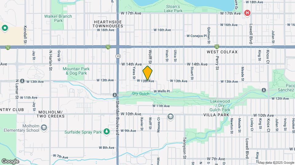 4800-4828 W 13th Ave Map and Location Details