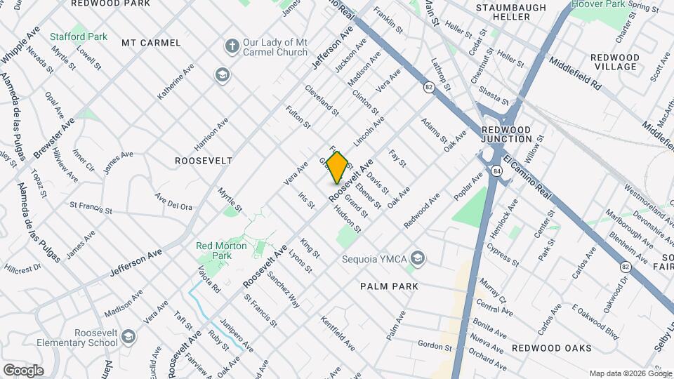 718 Roosevelt Ave, Unit D Map and Location Details