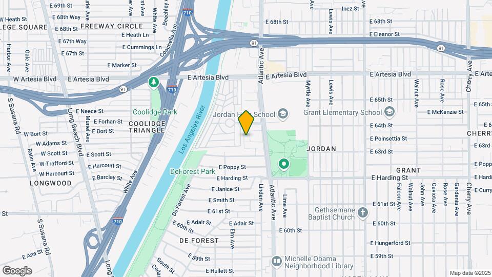 6331 Linden Ave Mapa y Detalles de la Ubicación