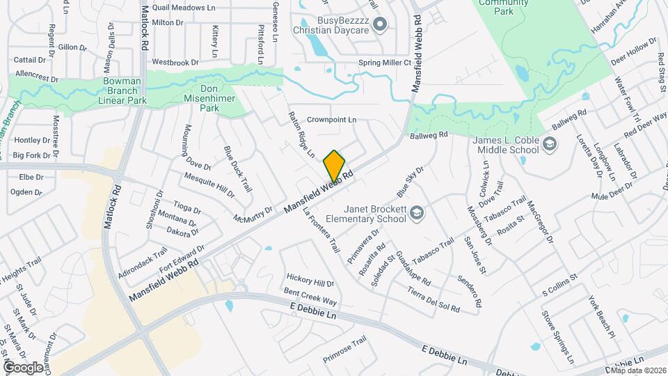 625 Spanish Oak Ct Map and Location Details