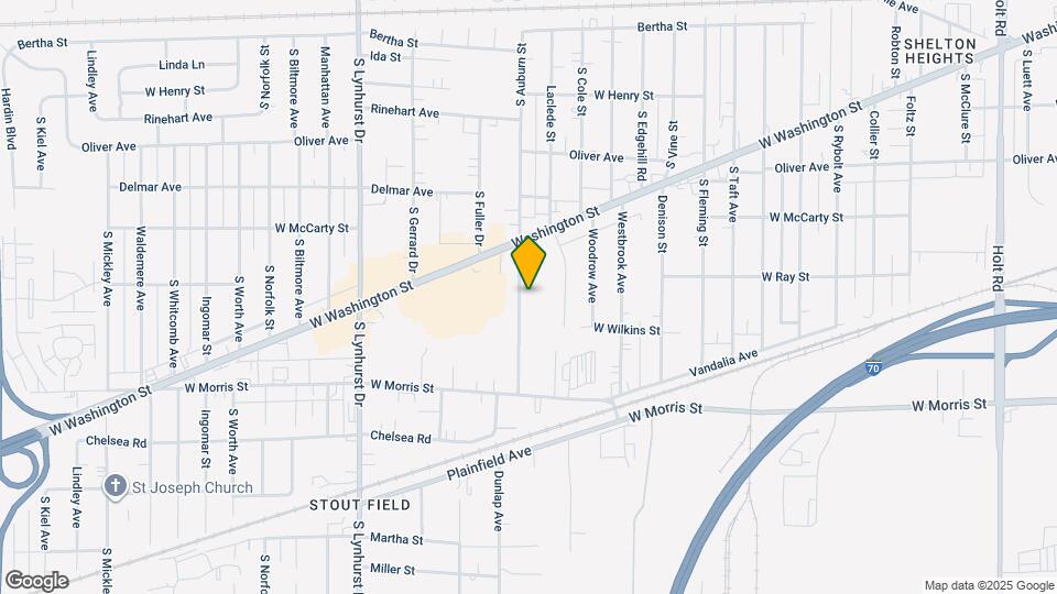 895 S Auburn St Map and Location Details