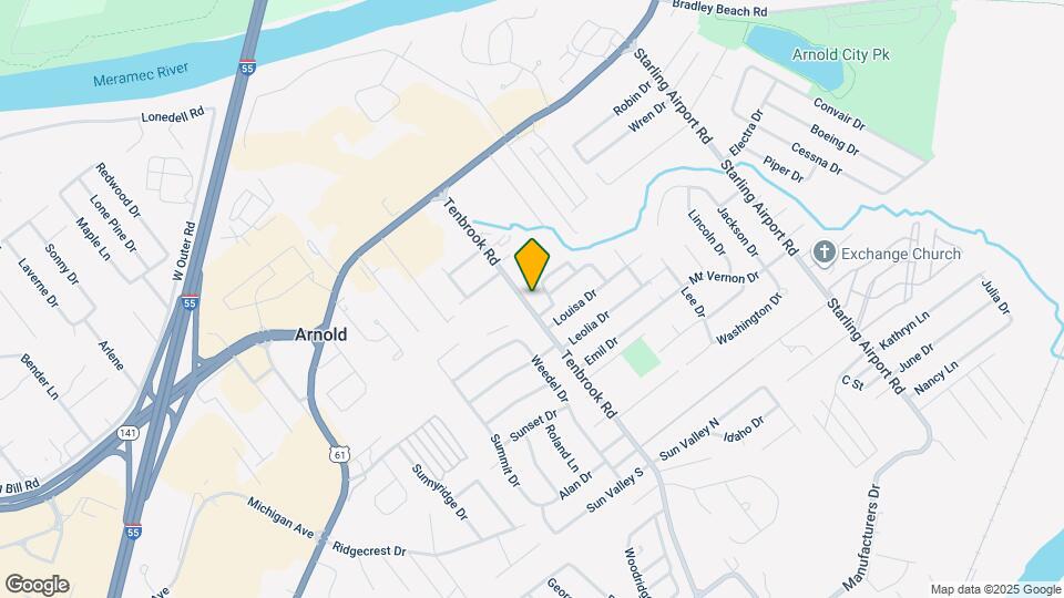 2220 Tenbrook Rd Map and Location Details