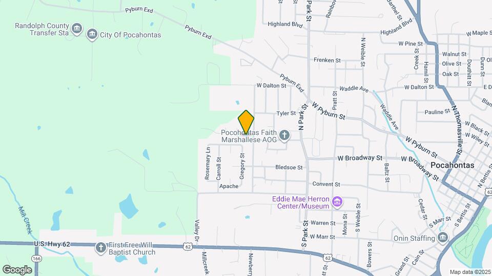 2516 Rebecca Dr Map and Location Details