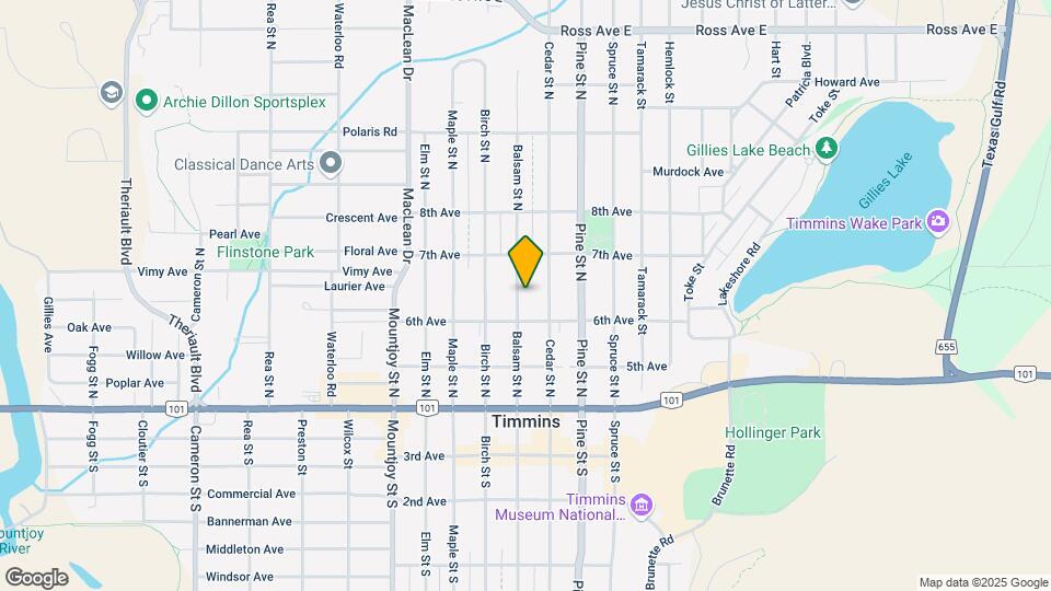 146 Balsam St N Map and Location Details