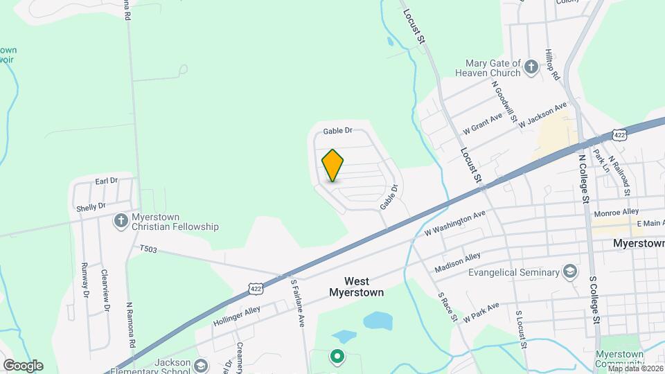 203 Limestone Dr Map and Location Details