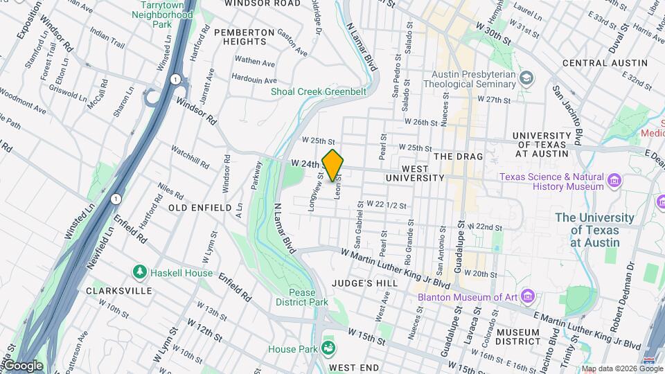 2220 Leon St Map and Location Details