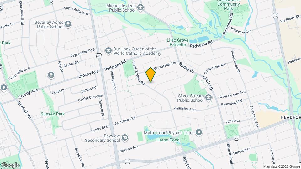 133 Frank Endean Rd Map and Location Details