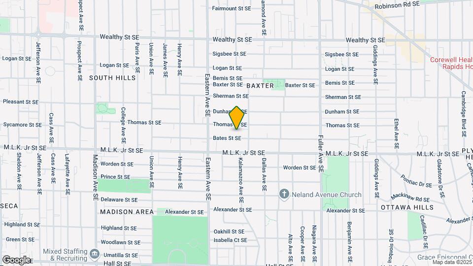 865 Bates St SE Map and Location Details