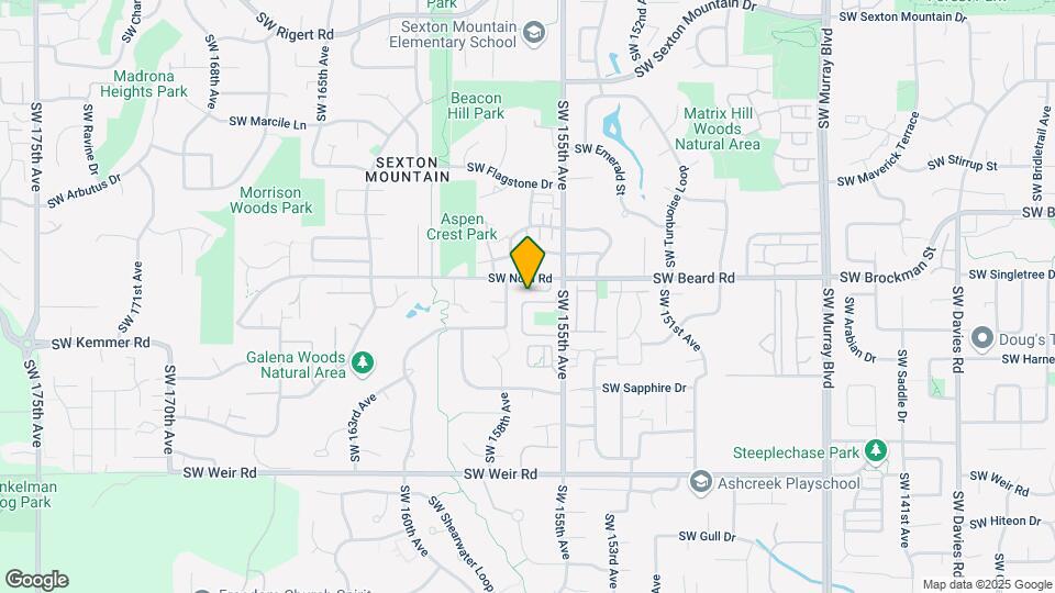 15525 SW Peridot Way Map and Location Details