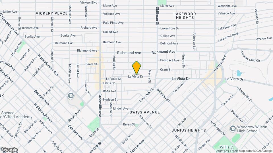 5930 La Vista Dr Mapa y Detalles de la Ubicación