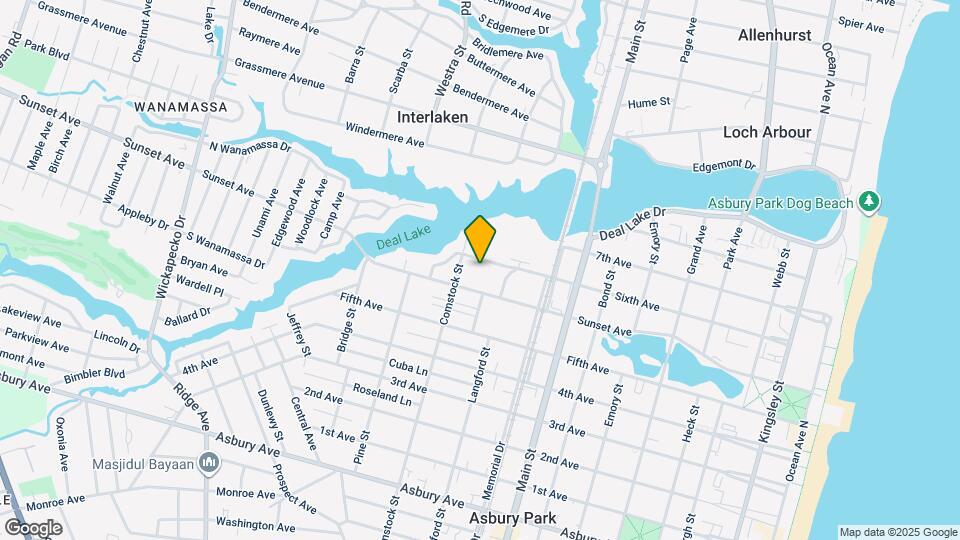 1503 Comstock St Map and Location Details