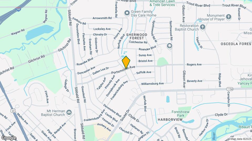 9265 Danville Ave Map and Location Details