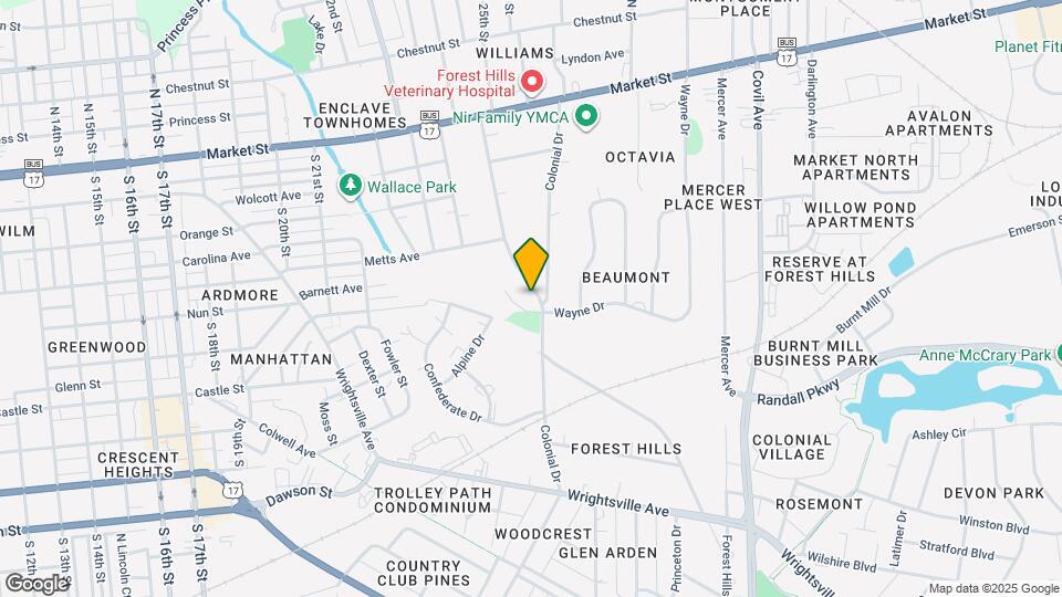 418 Forest Hills Dr Map and Location Details