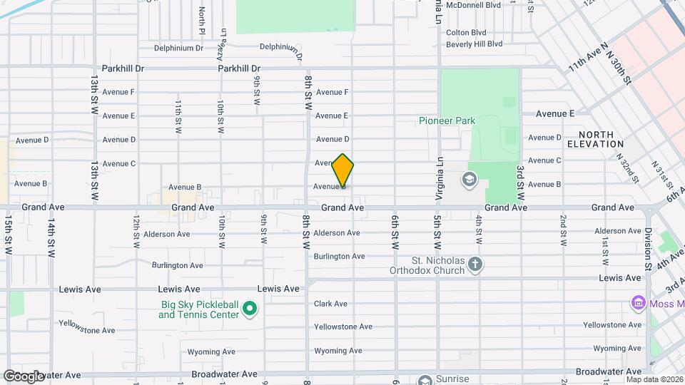 712 Avenue B Map and Location Details