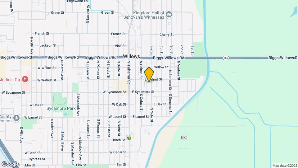 143 N Yolo St Mapa y Detalles de la Ubicación