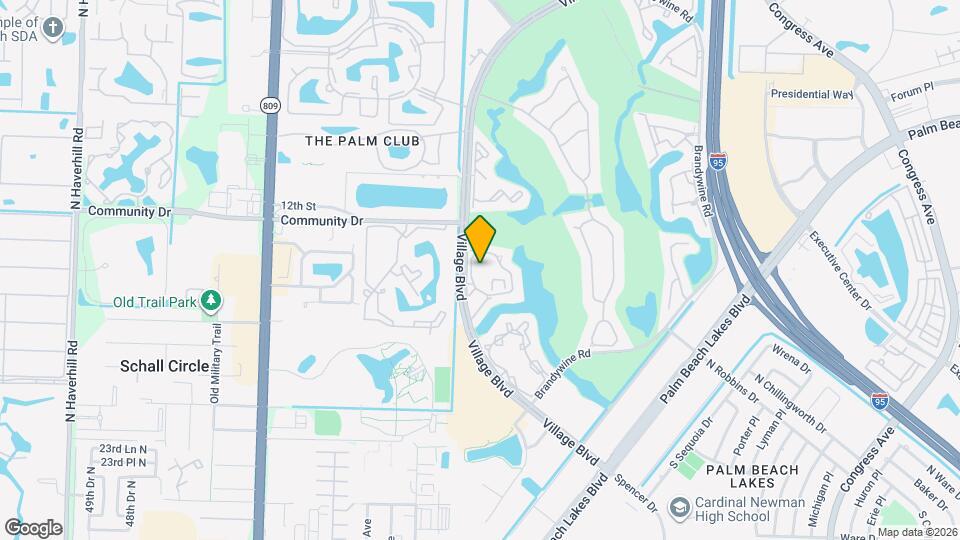 16206 Glenmoor Dr Map and Location Details