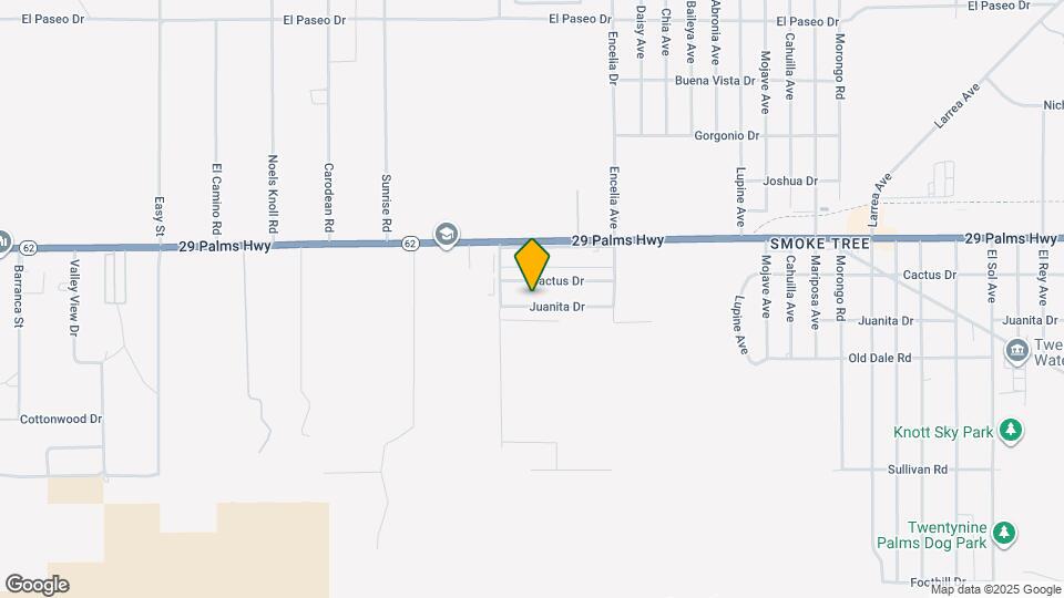 71552 Juanita Dr Map and Location Details