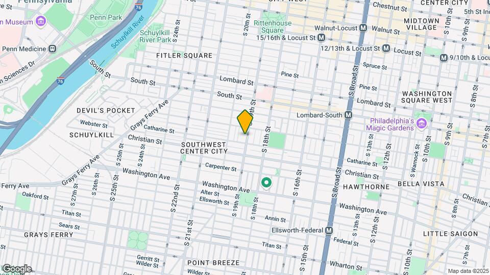 758 S 19th St Map and Location Details