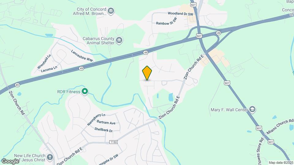 256 Morning Dew Dr Map and Location Details