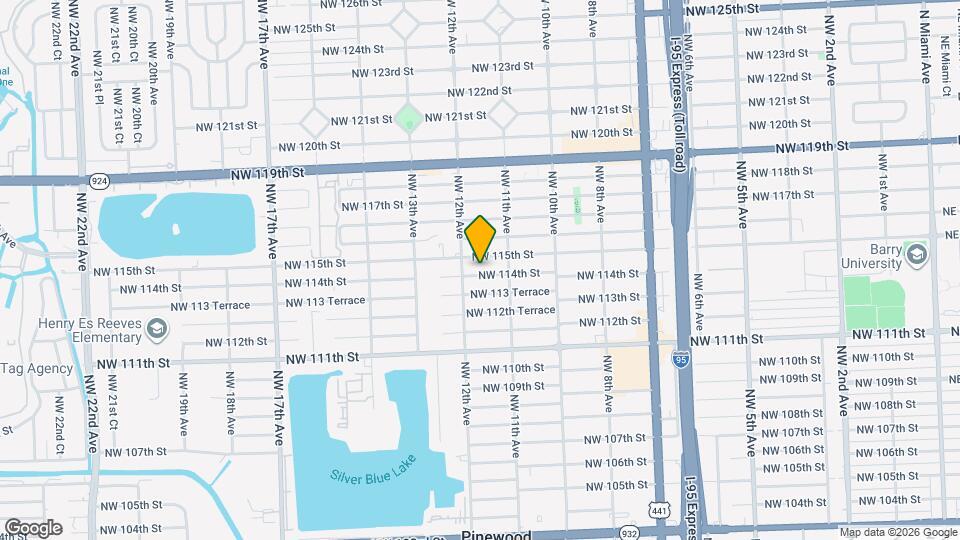 1169 NW 114th St Map and Location Details