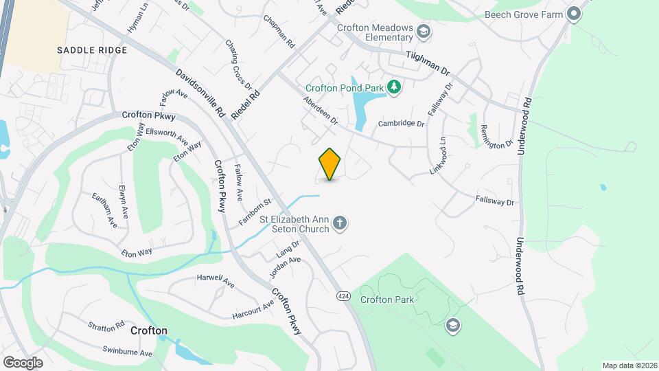 1844 Sharwood Pl Map and Location Details