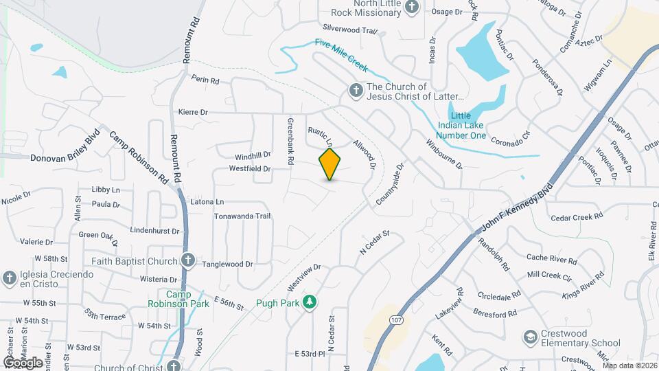 821 Silver Hill Rd Map and Location Details