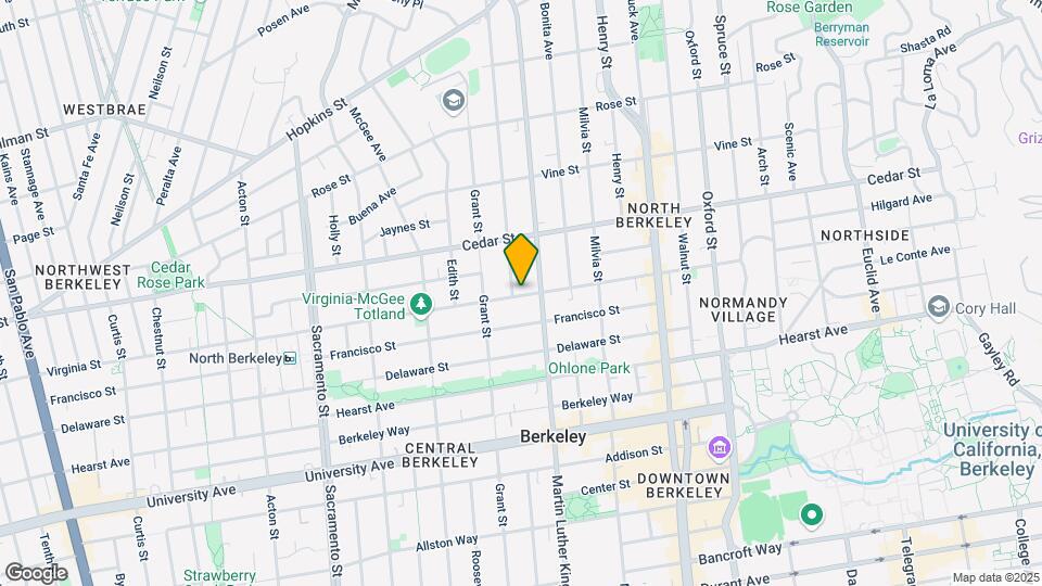 1847 Virginia St Map and Location Details