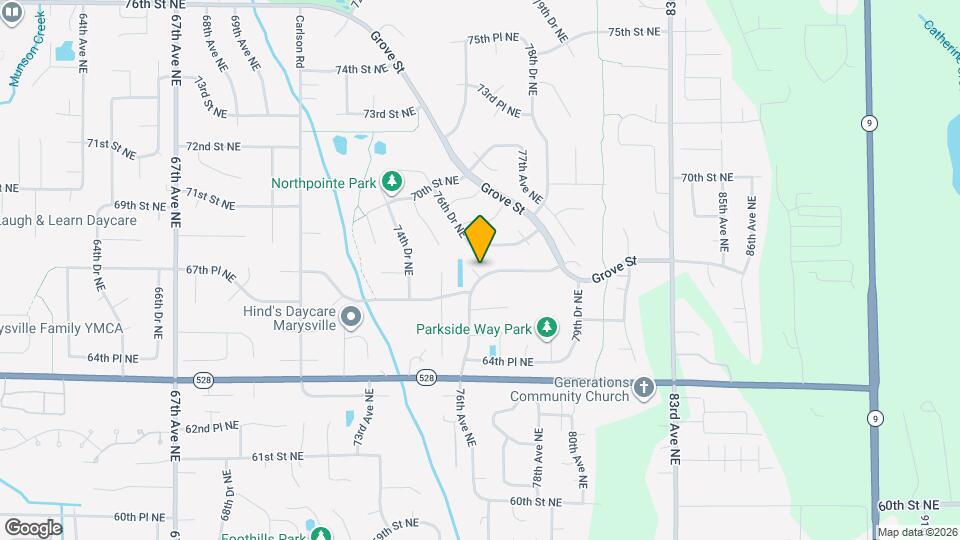 7621 67th St NE Map and Location Details