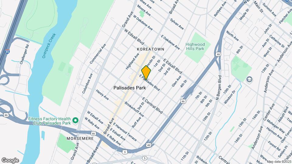 28-32 E Palisades Blvd Map and Location Details
