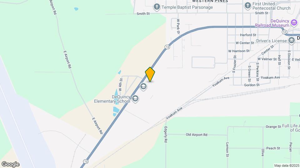 1601 W 4th St Map and Location Details