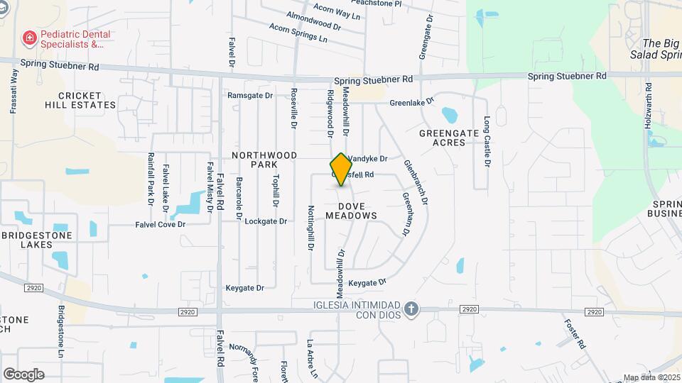21610 Bluebonnet Meadow Ln Map and Location Details