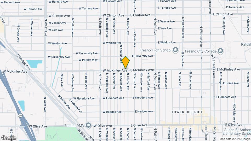 115 W McKinley Ave Map and Location Details