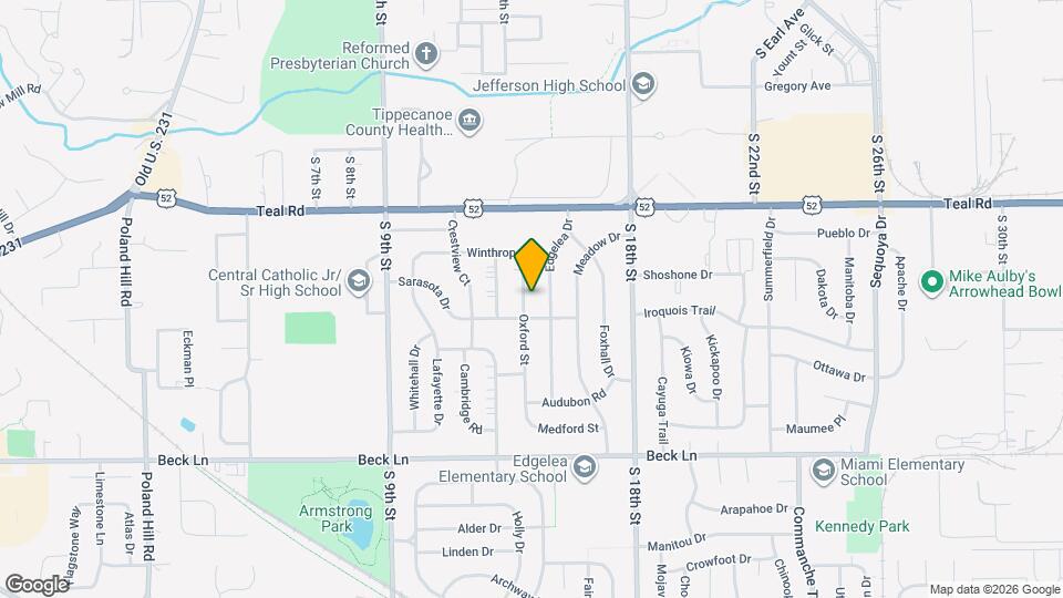 2433 Oxford St Map and Location Details