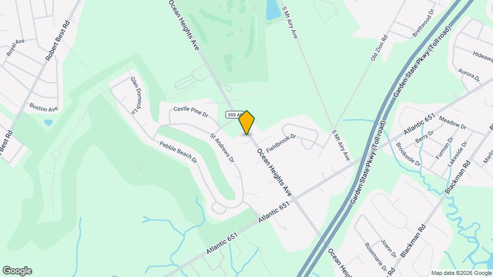 1 Broadmoor Dr Map and Location Details