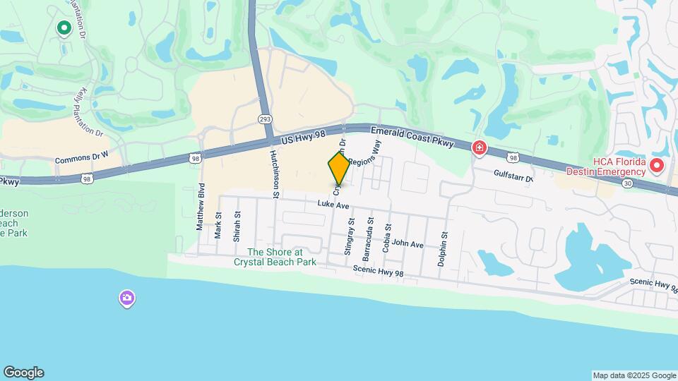 125 Crystal Beach Dr Map and Location Details