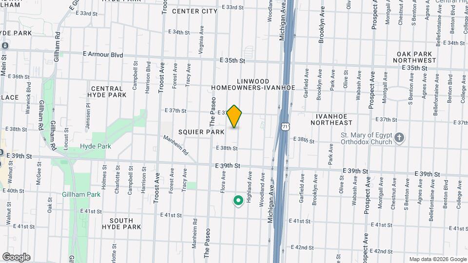 3730 Wayne Ave Mapa y Detalles de la Ubicación