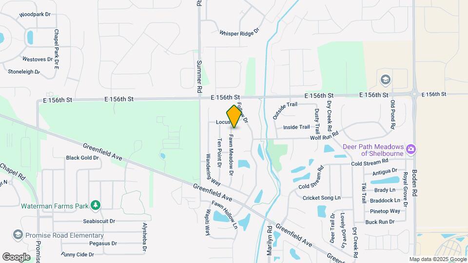 15472 Fawn Meadow Dr Map and Location Details