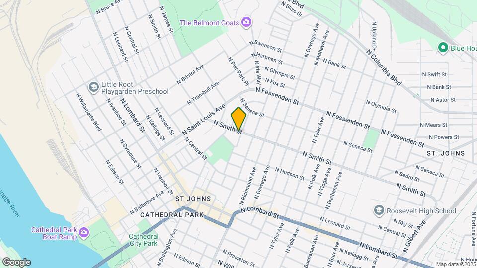 8408 N Smith St Map and Location Details