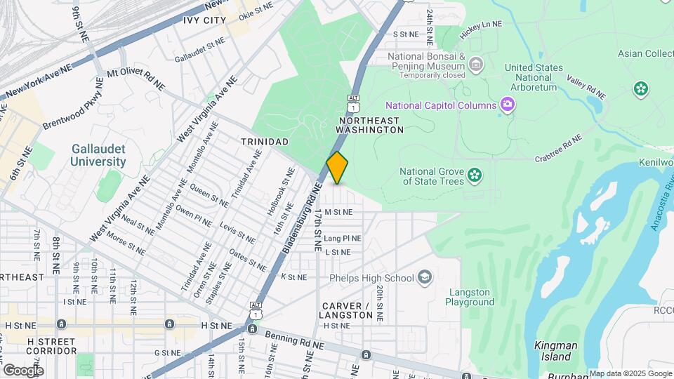 1241 18th St NE Map and Location Details