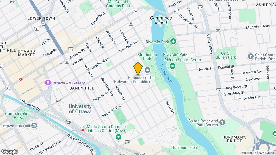 83 Goulburn Av Map and Location Details