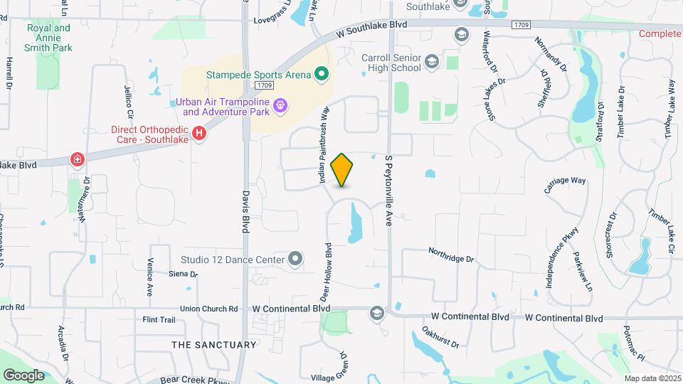 730 Deer Hollow Blvd Map and Location Details