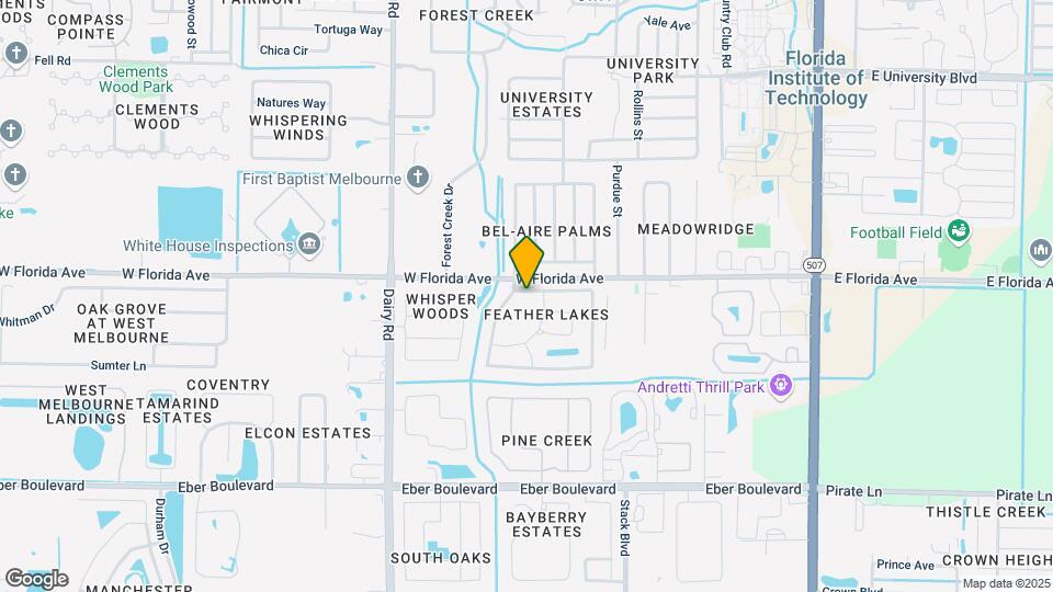 3623 Egret Dr Map and Location Details
