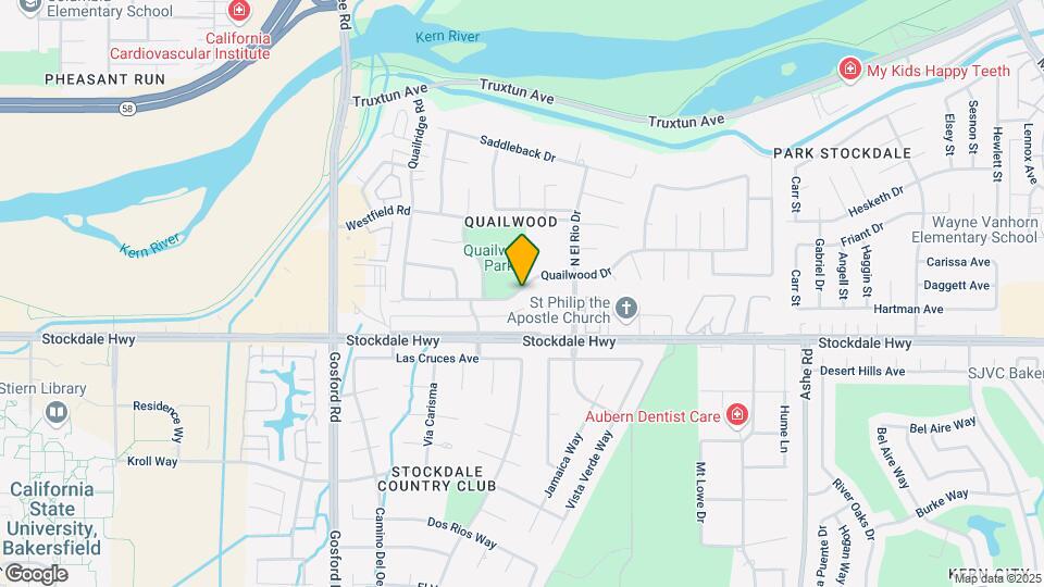 7301 Quailwood Dr Map and Location Details