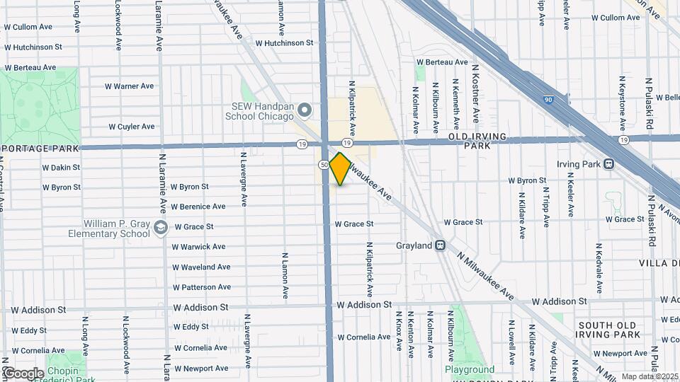 4741 W Byron St Map and Location Details