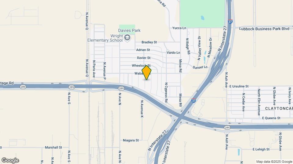 2116 N Jayton Ave Map and Location Details